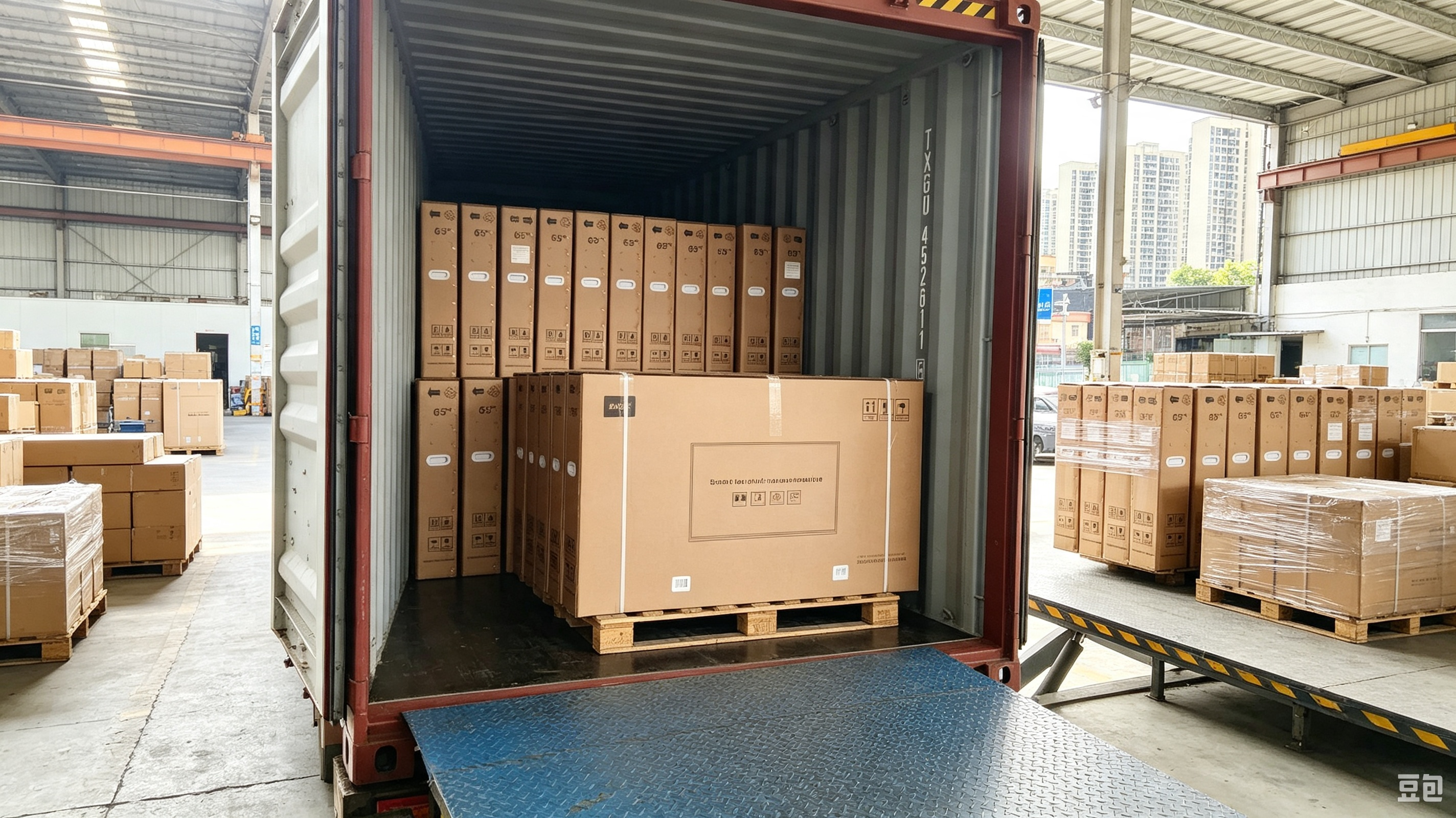 Export Container Loading Warehouse